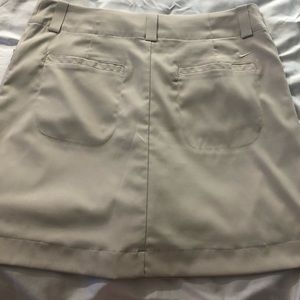 Nike Golf khaki skirt/ skort size 10